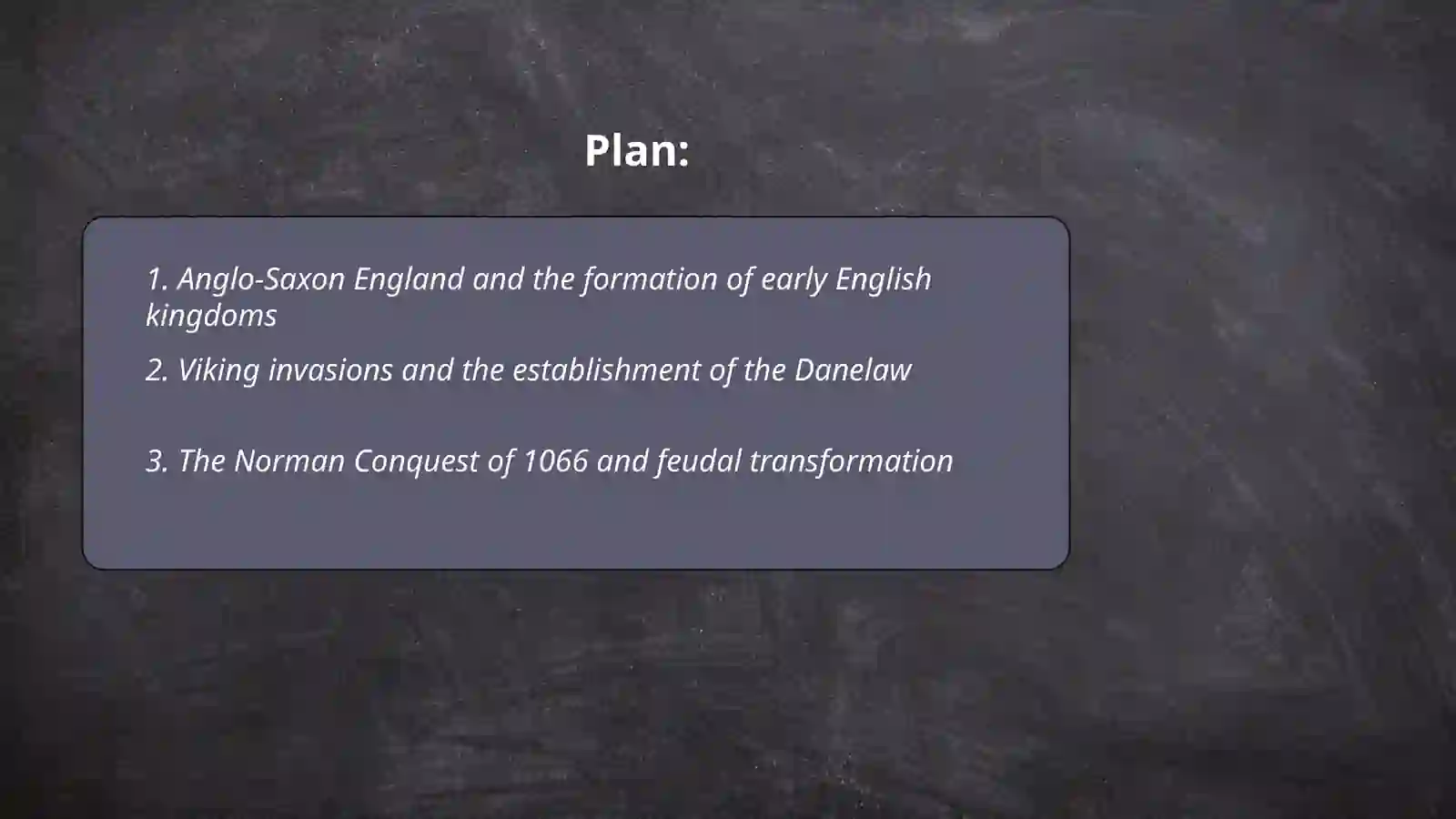 The historical background of Medieval and Renaissance England 2