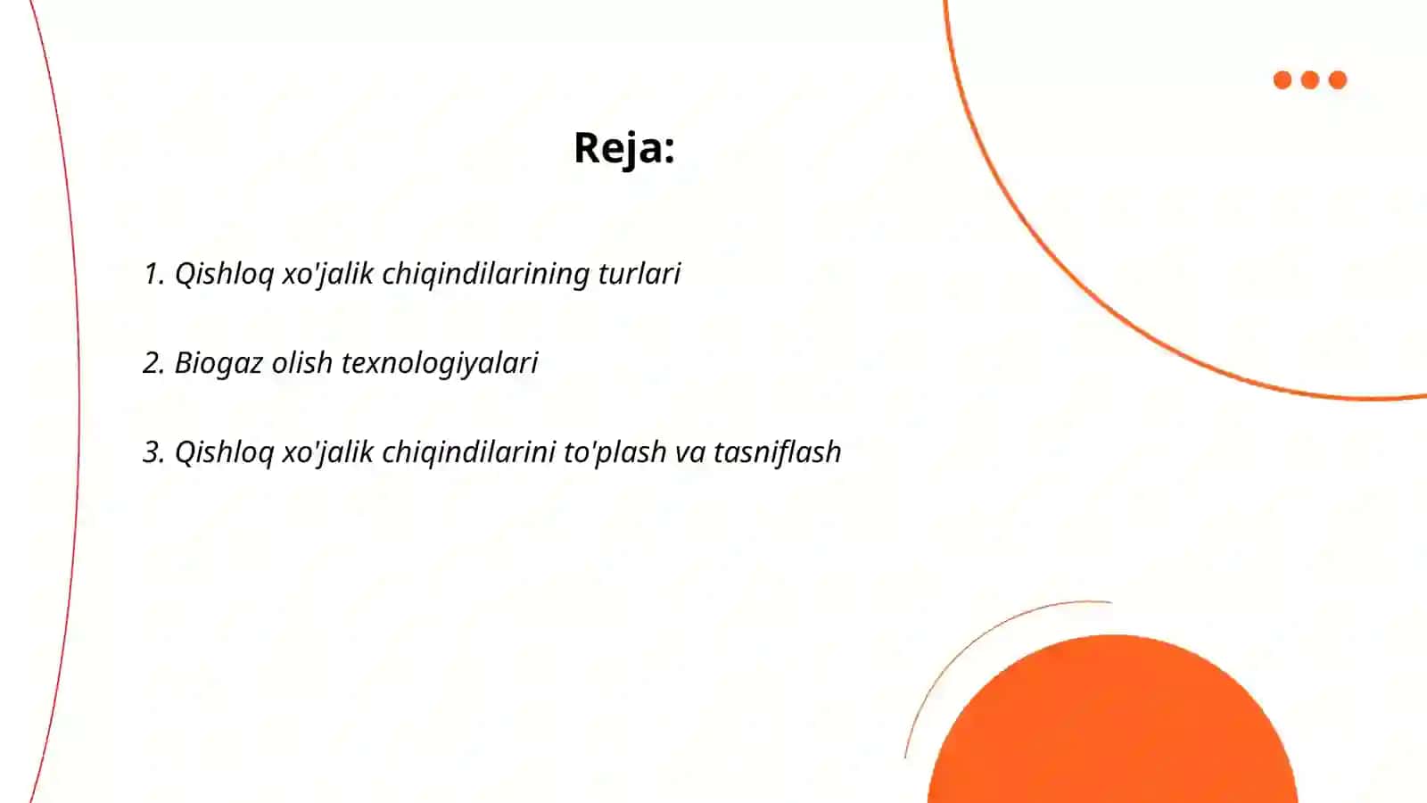 Biogaz olish 2