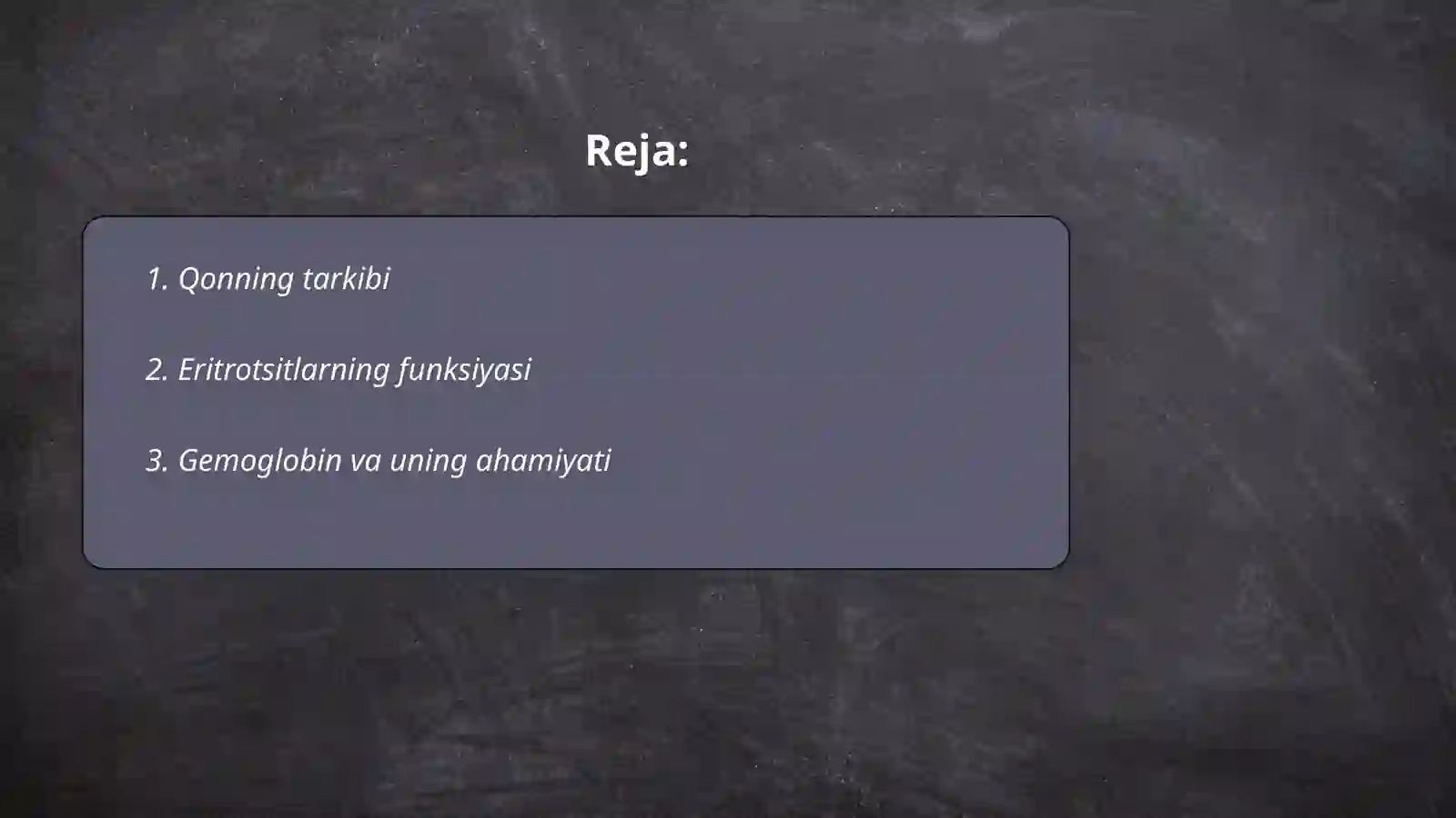 Qon shakl elementlari 2