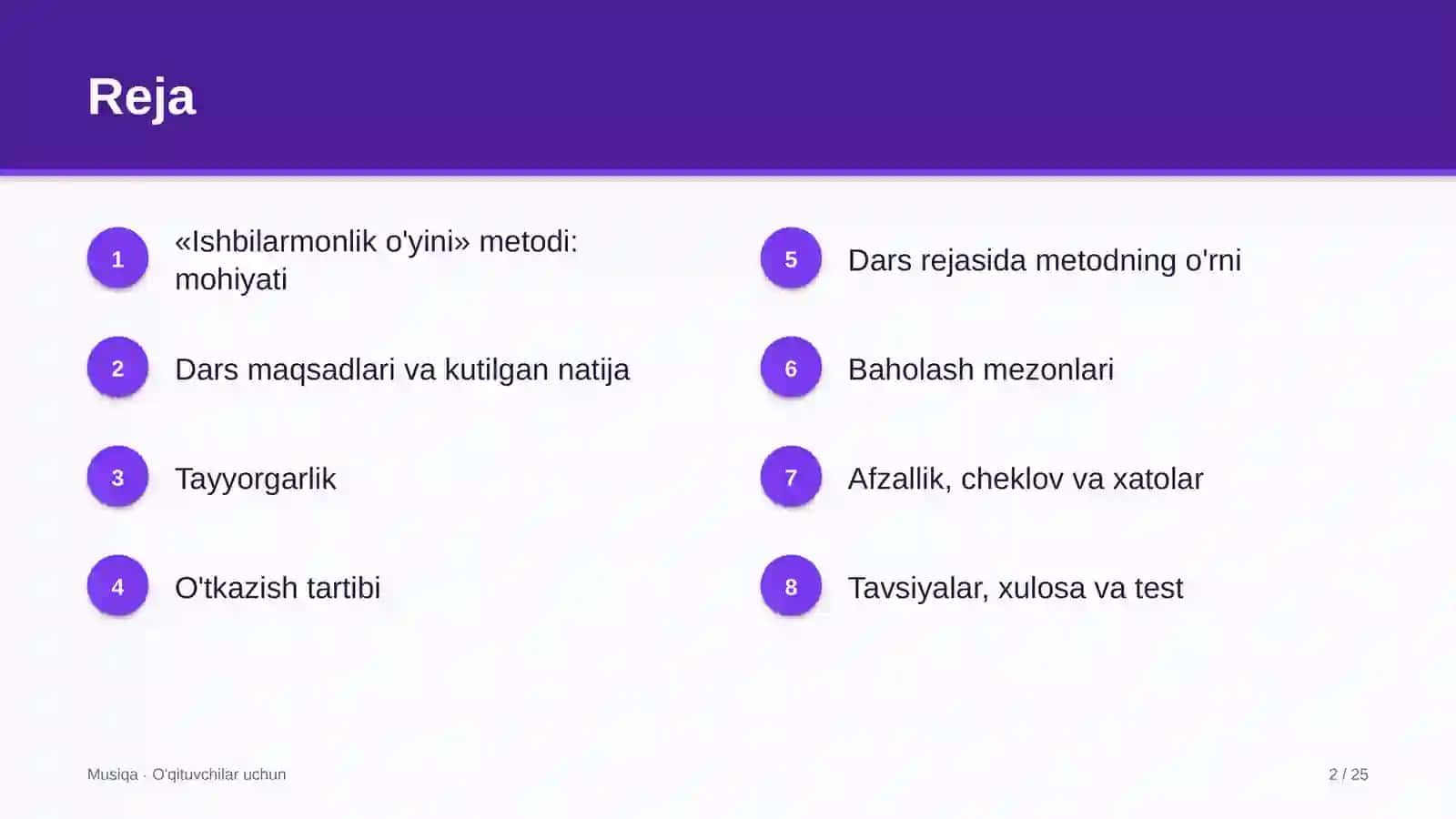 musiqa darslarida ishbilarmonlik o'yini metodidan foydalanish 6479 2