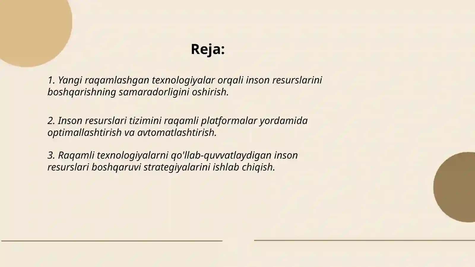Kоrxоna va tashkilotlarga yangi raqamlashgаn tеxnologiya doirasida Inson rеsurslarini bоshqarish 2