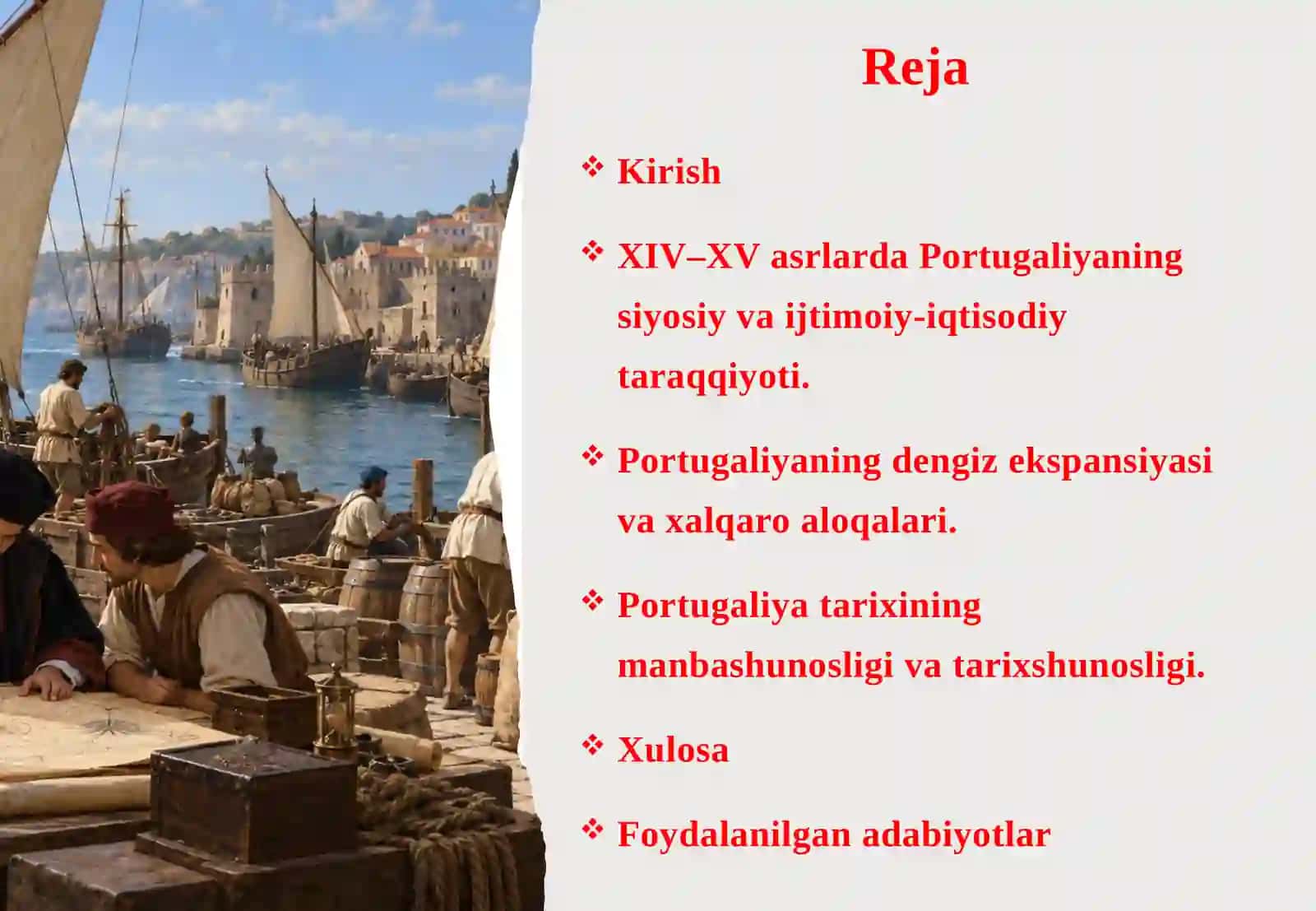 XIV–XV asrlarda Portugaliya tarixiga oid ilmiy tadqiqotlar 2