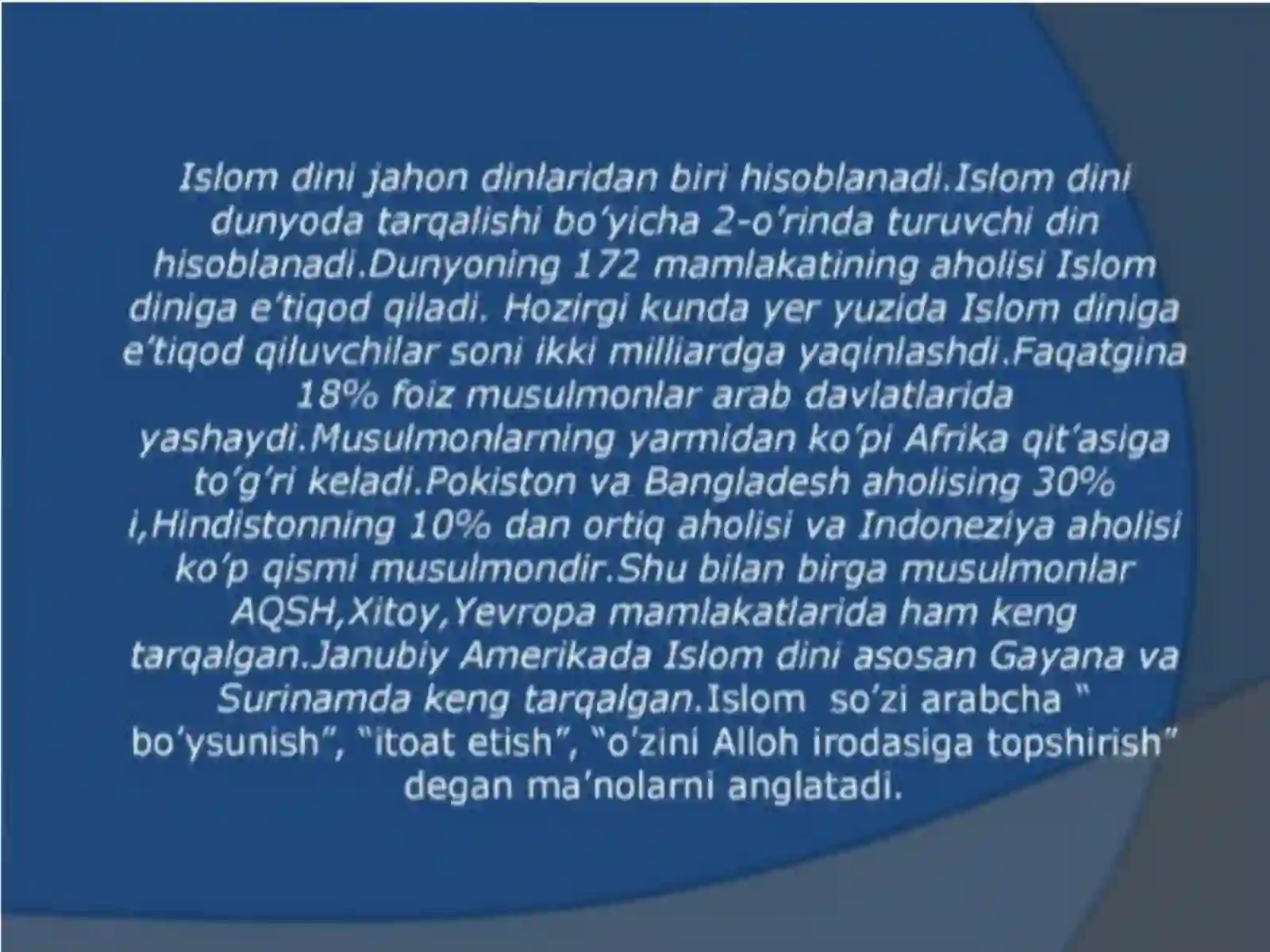 Islomda din va ta'lim 2