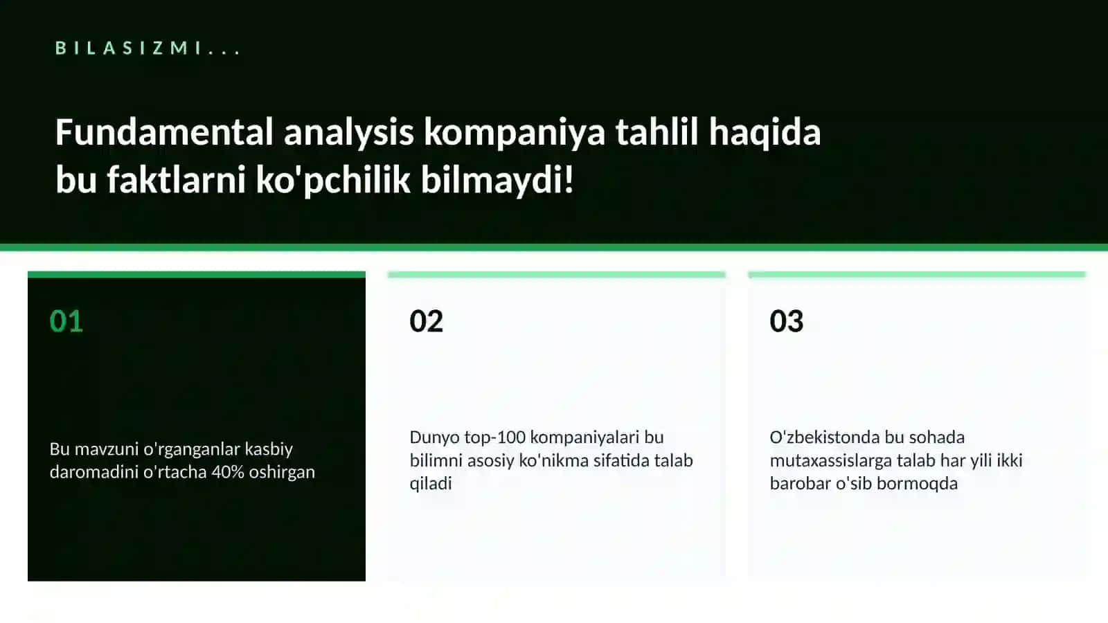 Fundamental analysis kompaniya tahlil 2