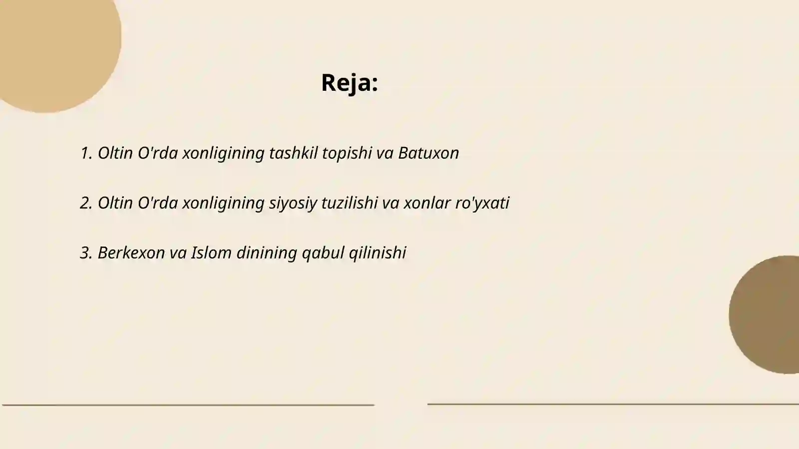 Oltin Ôrda xonligi 2