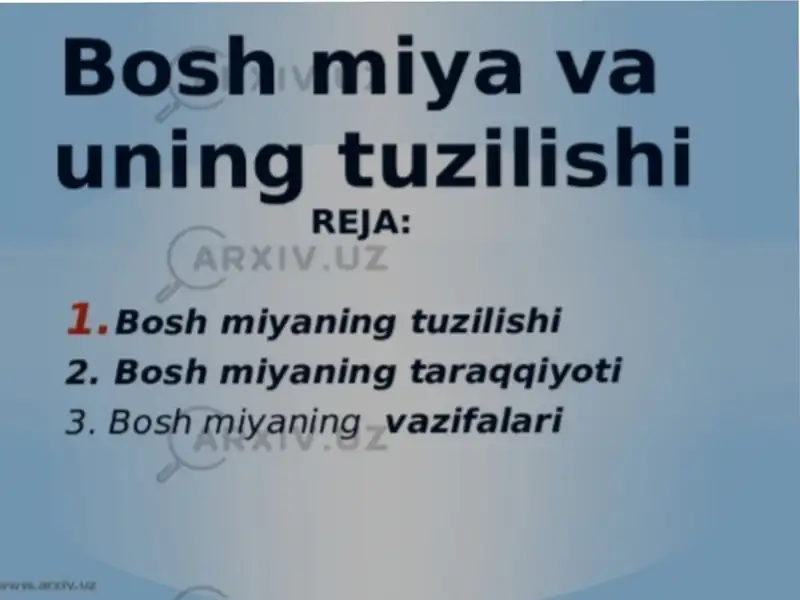 Bosh miya travmasi 2