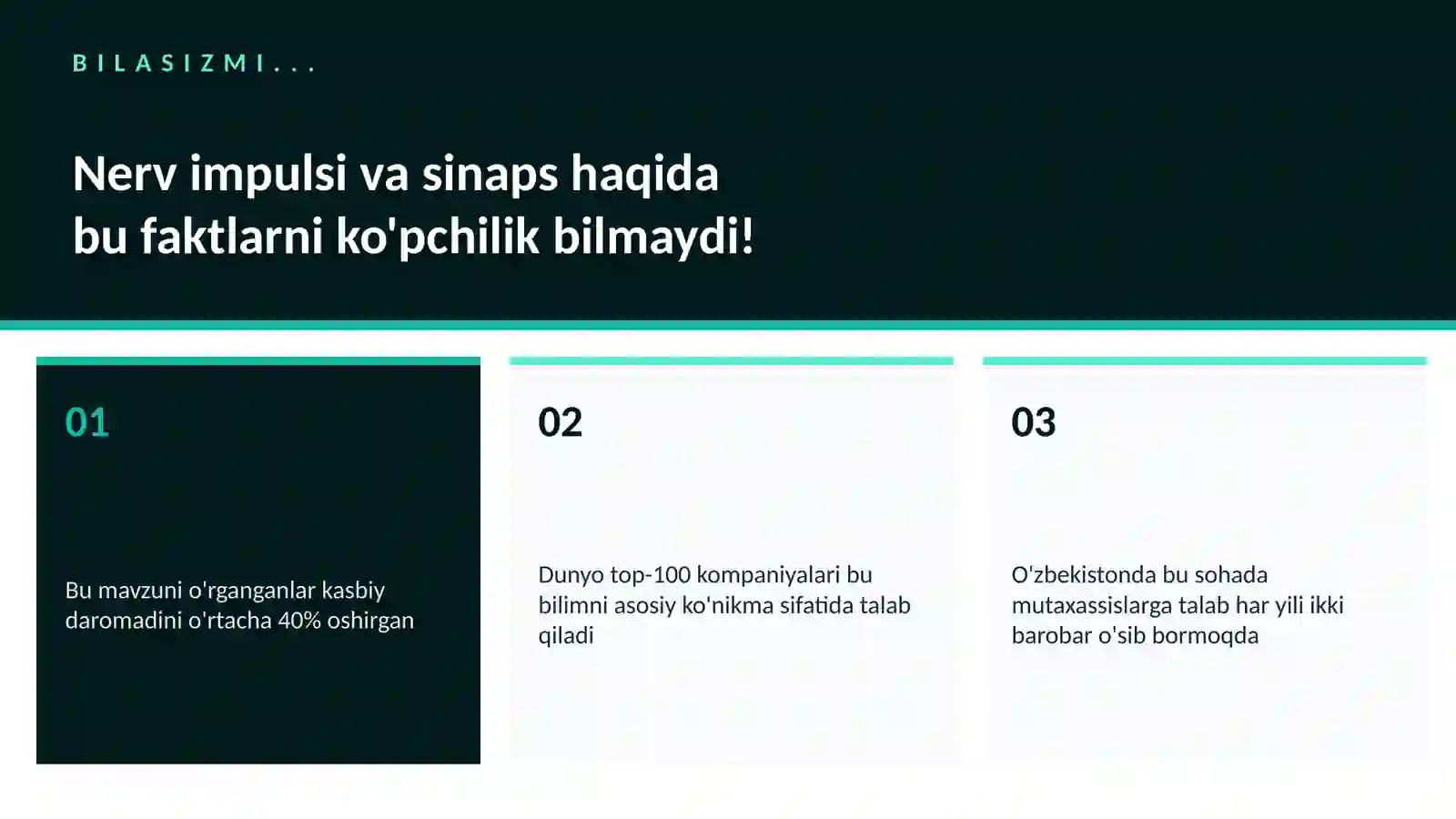 Nerv impulsi va sinaps 2