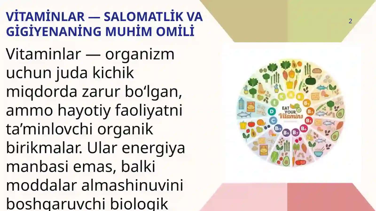 Vitaminlar 2