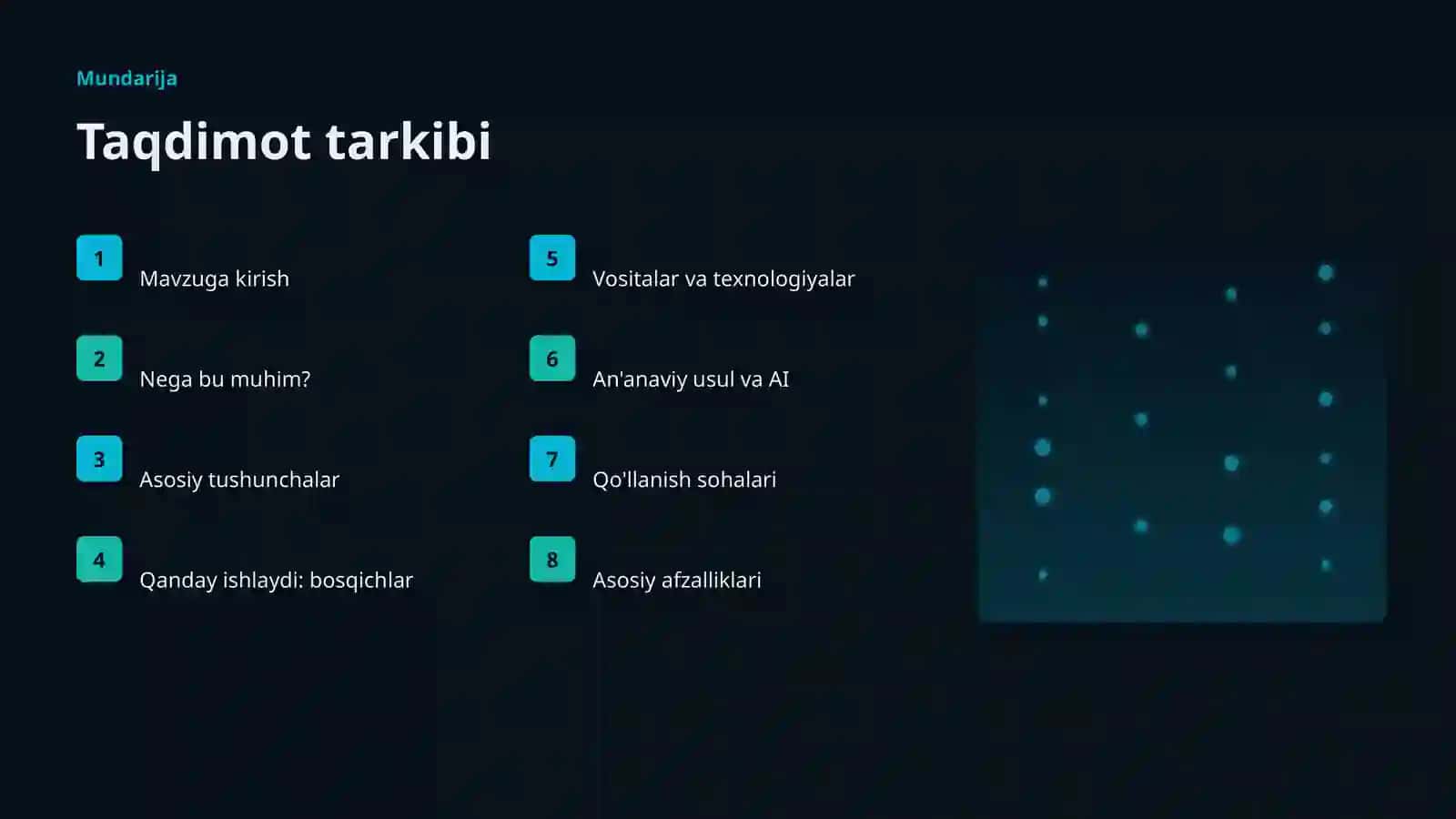 Energetika sohasida sun'iy intellekt: muammolari va yechimlari 2