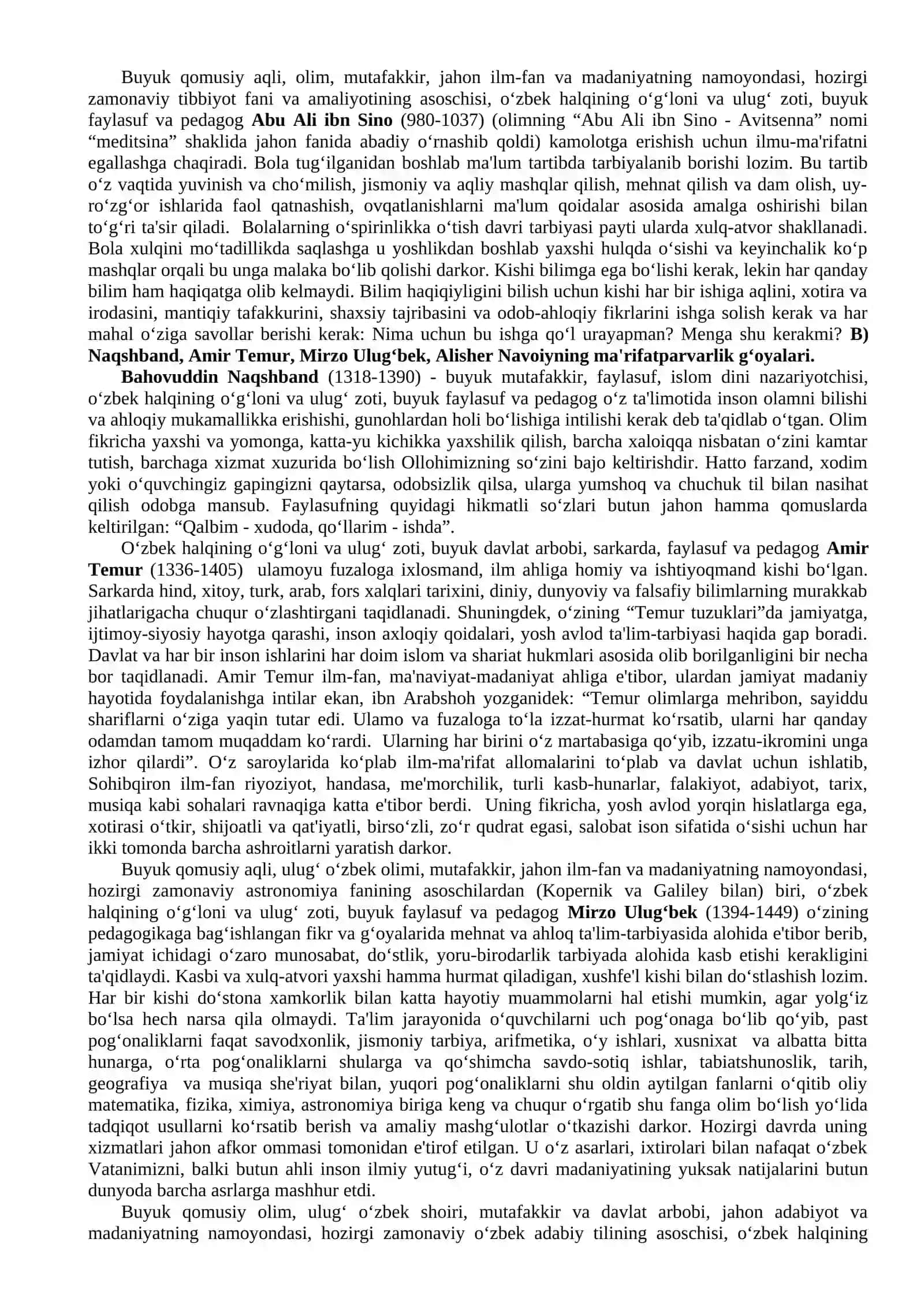 Pedagogika kasbini baholanishi 2