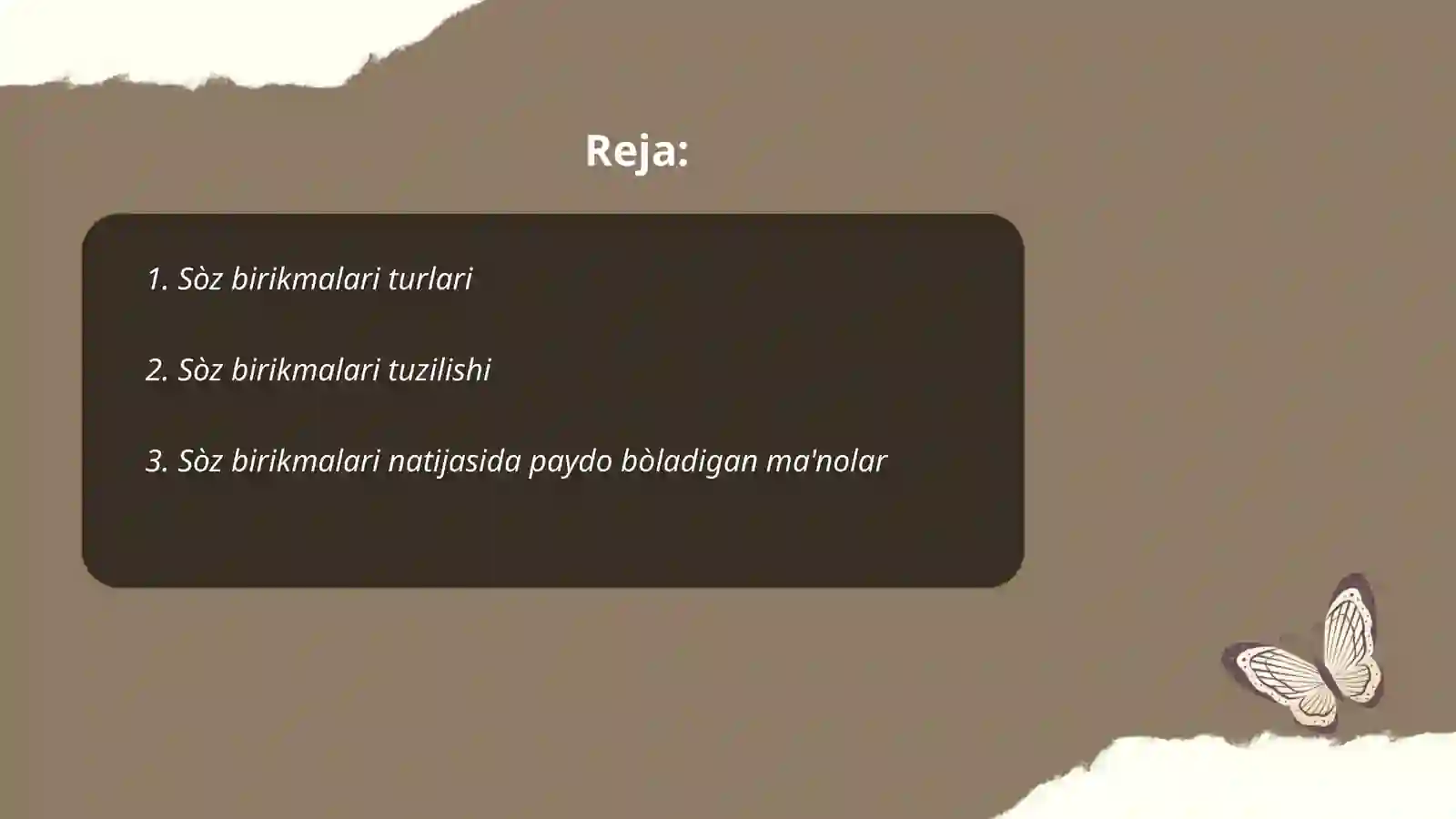 Sòz birikmasi 2