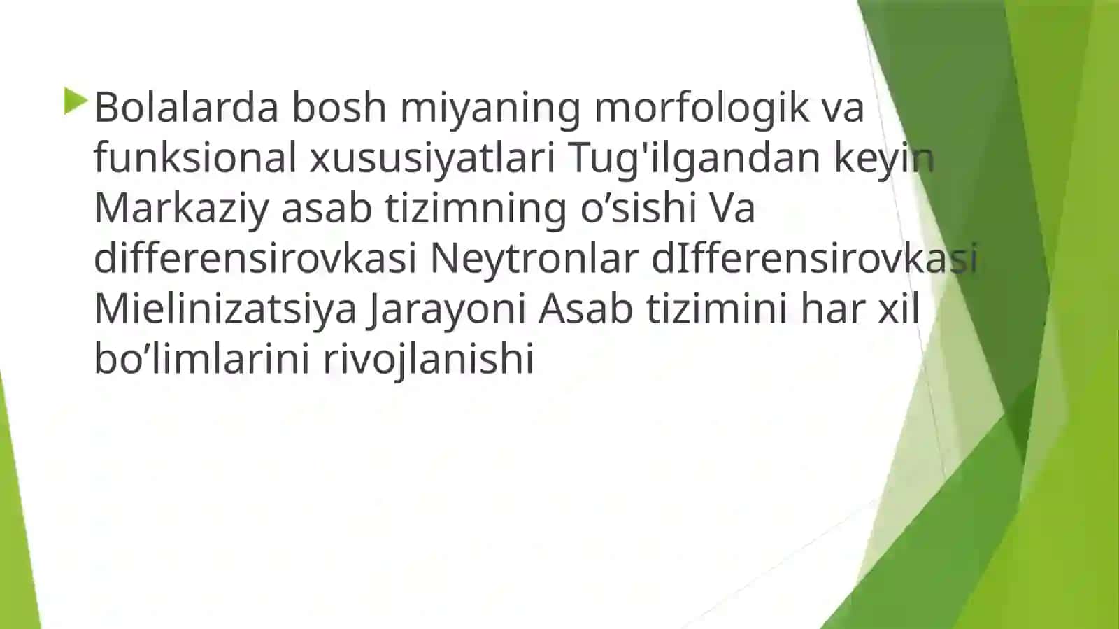 Boypo‘latov Sirojiddinning Bolalar kasalliklari propedviti 2