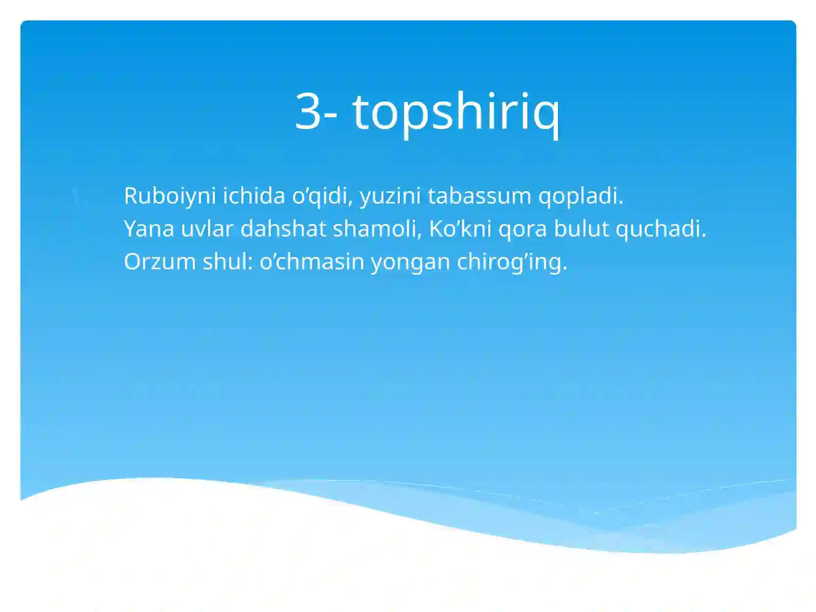 TOPSHIRIQ 2
