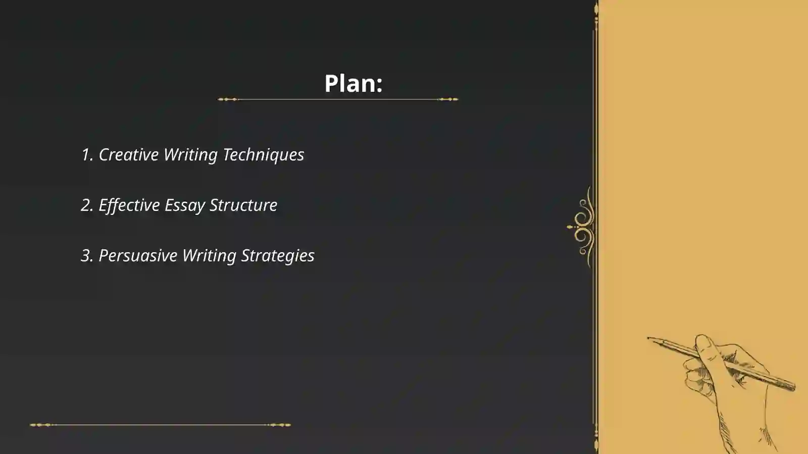 Teaching and writing 2
