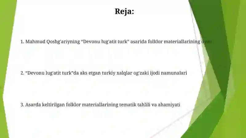 Mahmud Qoshg'ariyning "Devonu lug'atit turk" 2