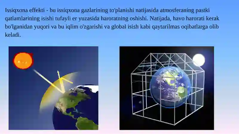 Issiqxona samarasi 2