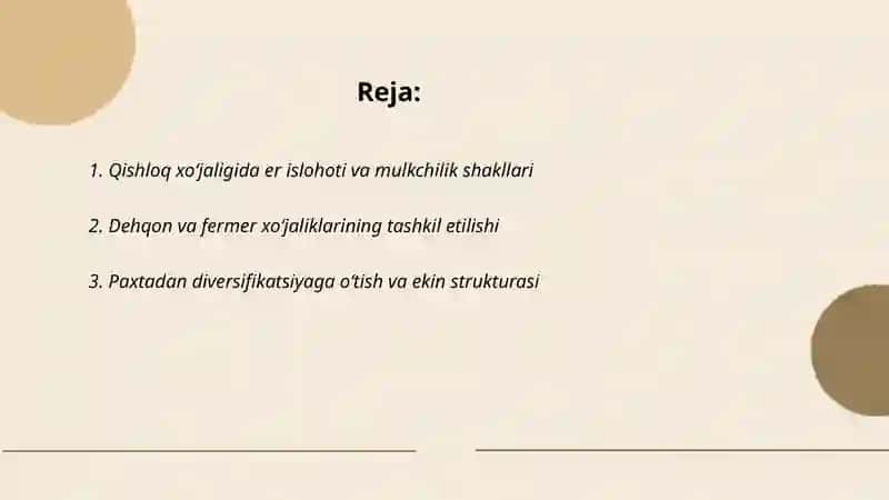 MUSTAQILLIK YILLARIDA QISHLOQ XOʻJALIK OʻZGARISHLARI 2