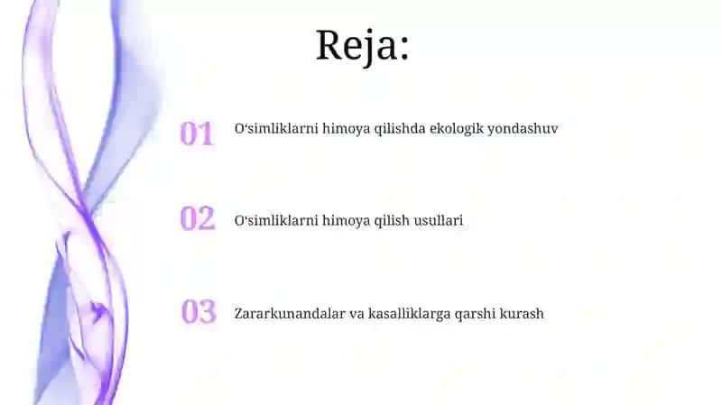 Oʻsimliklarni himoya qilish usullari 2
