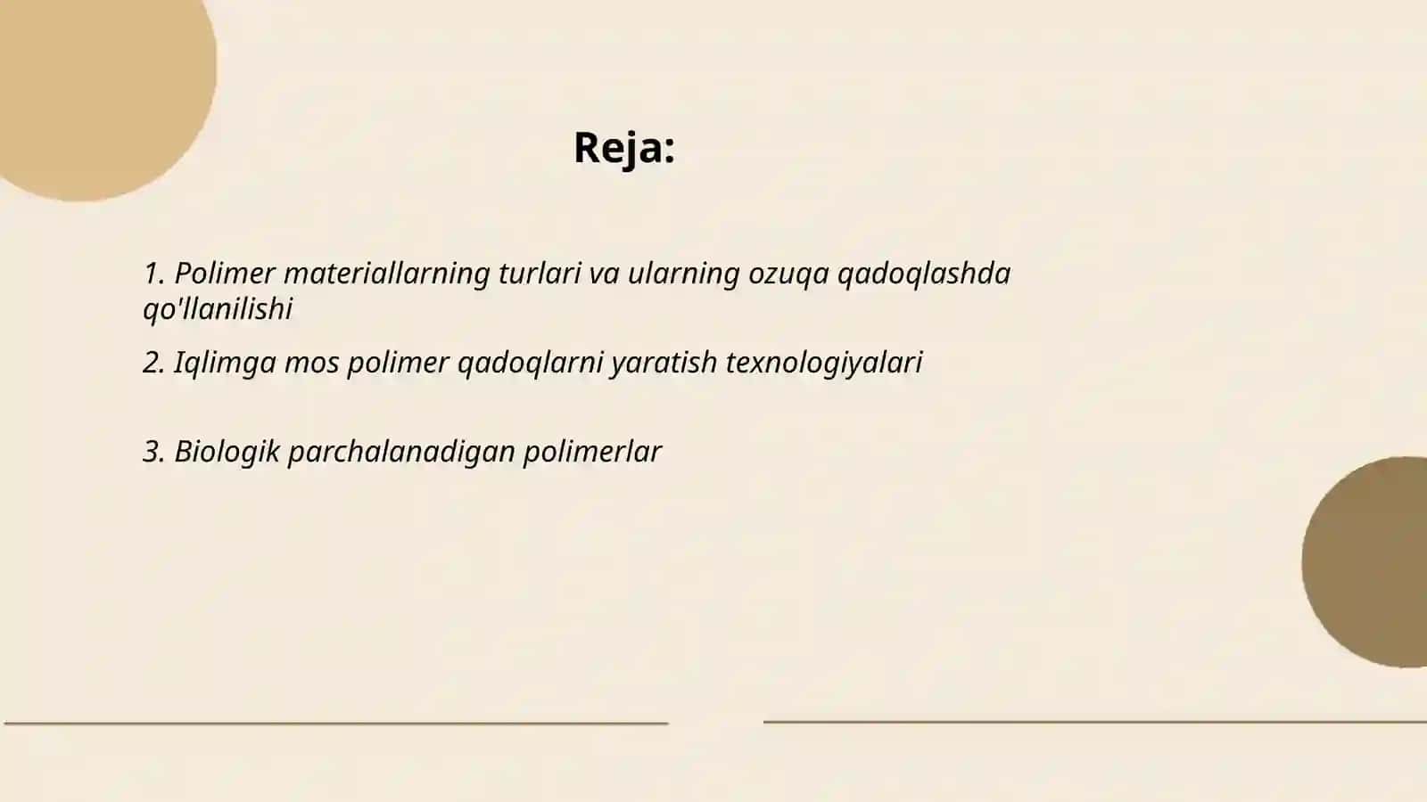 Polimer materiallarda qadoqlangan ozuqa tayyorlashning zamonaviy texnologiyalari 2