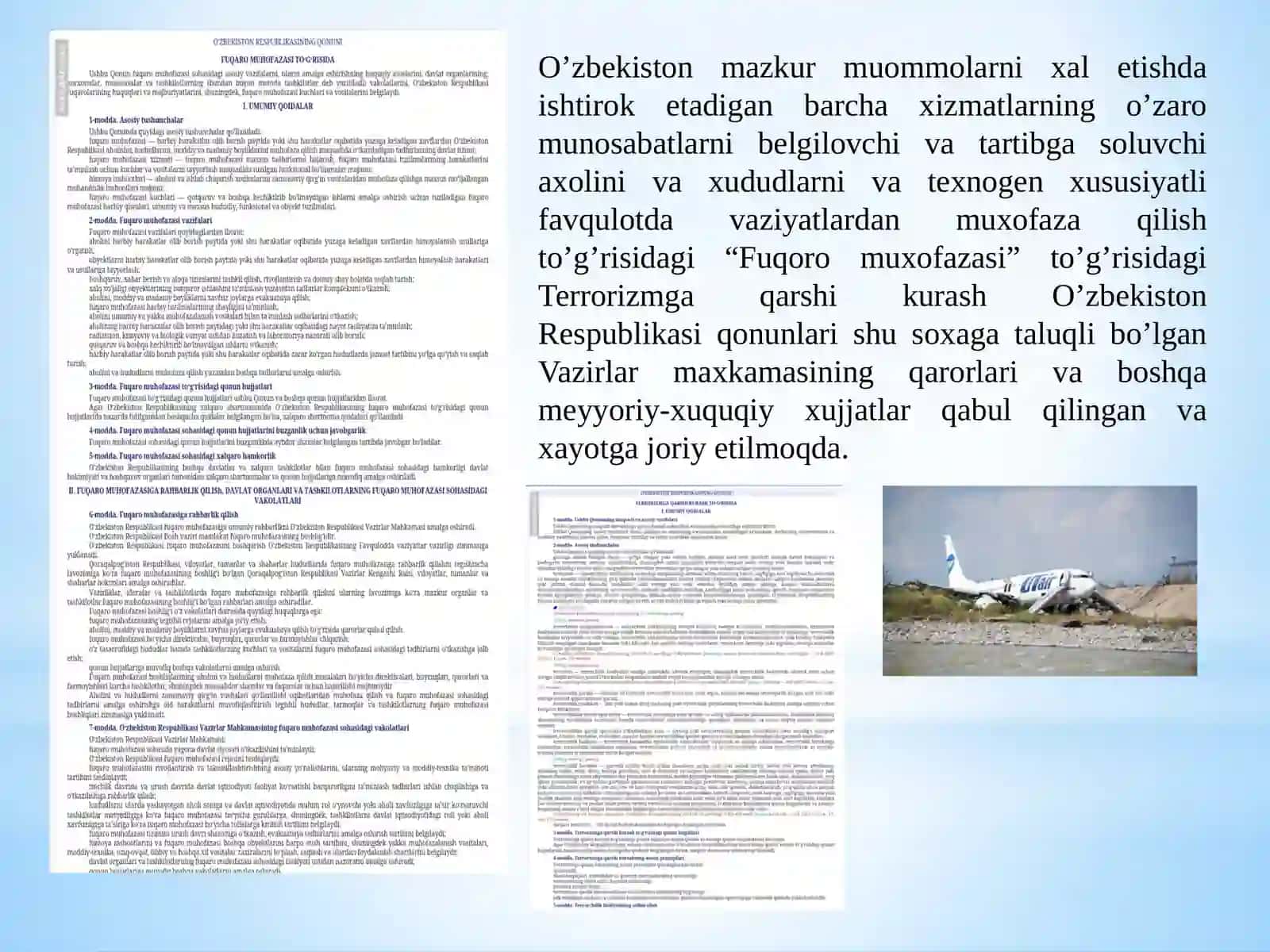 Favqulotda vaziyatlarda fuqorolar muxofazasi 2