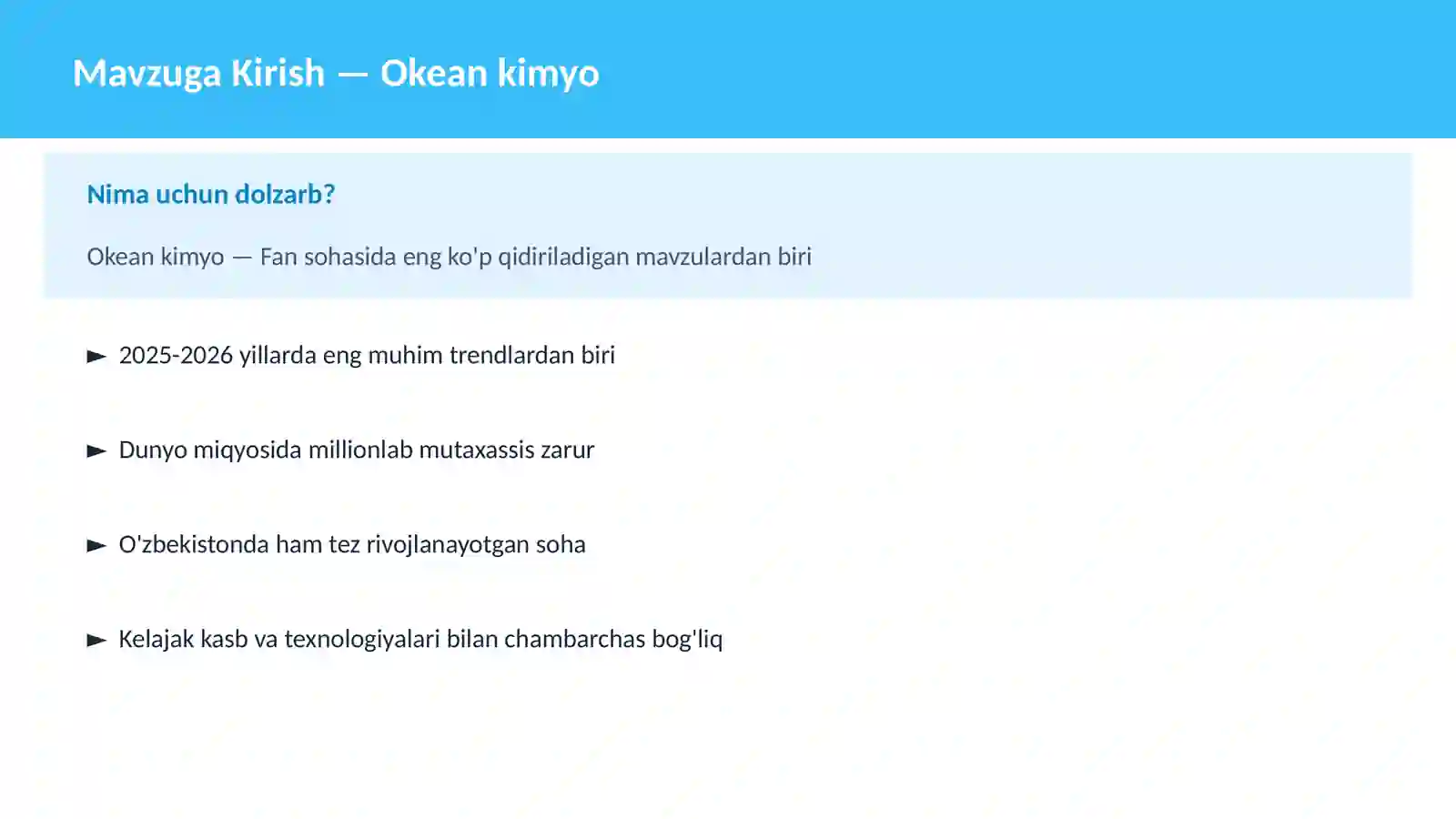 KIMYO ZAMONAVIY 2