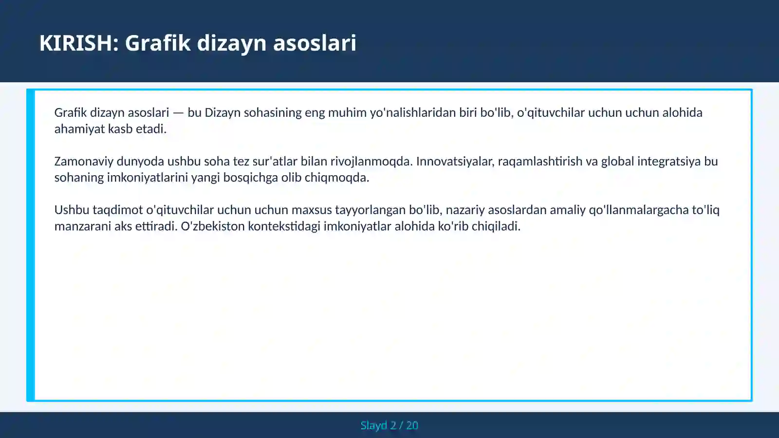 GRAFIK DIZAYN ASOSLARI 2