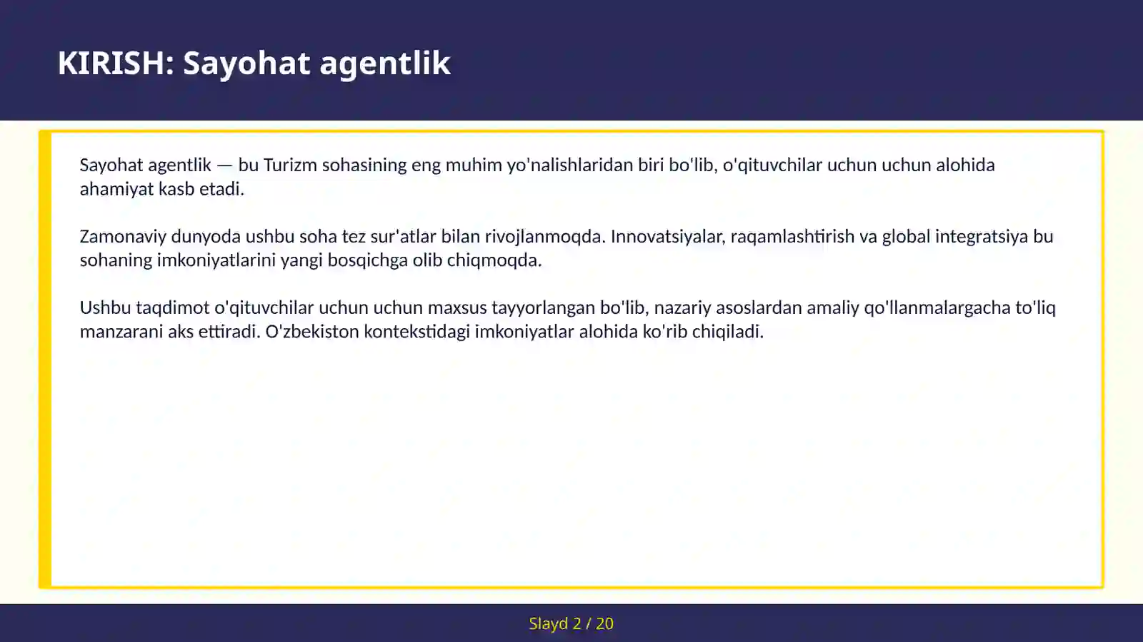 SAYOHAT AGENTLIK 2
