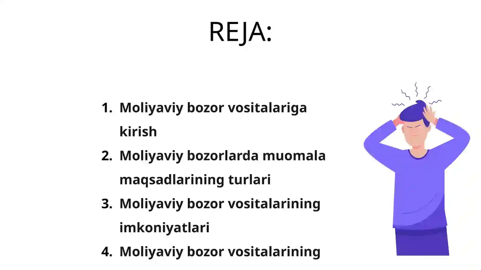 Moliya bozori instrumentlarining xususiyatlari, muomila maqsadlari, imkoniyatlari 2