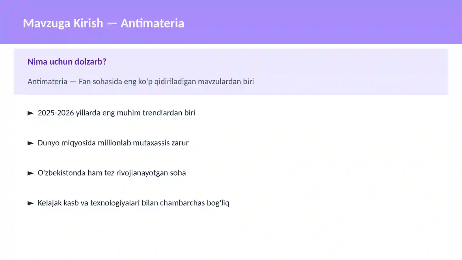 Antimateria 2
