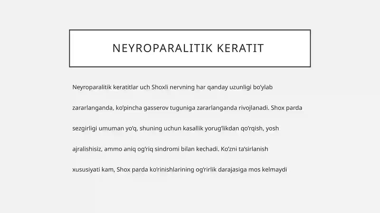 Neyroparalitikkeratit 2