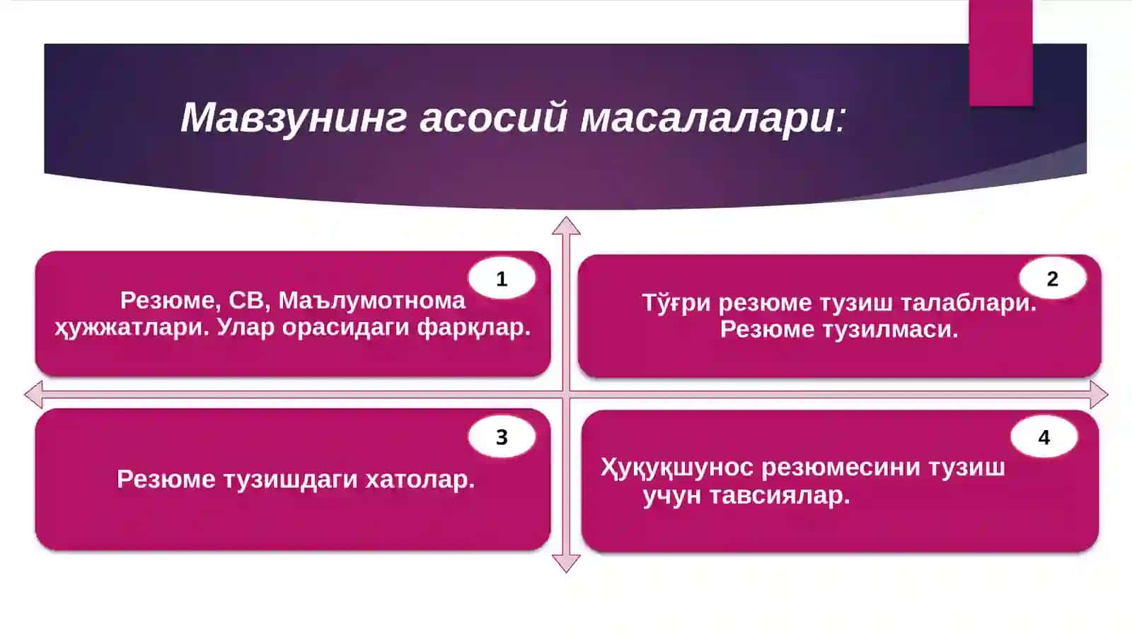Резюме 2