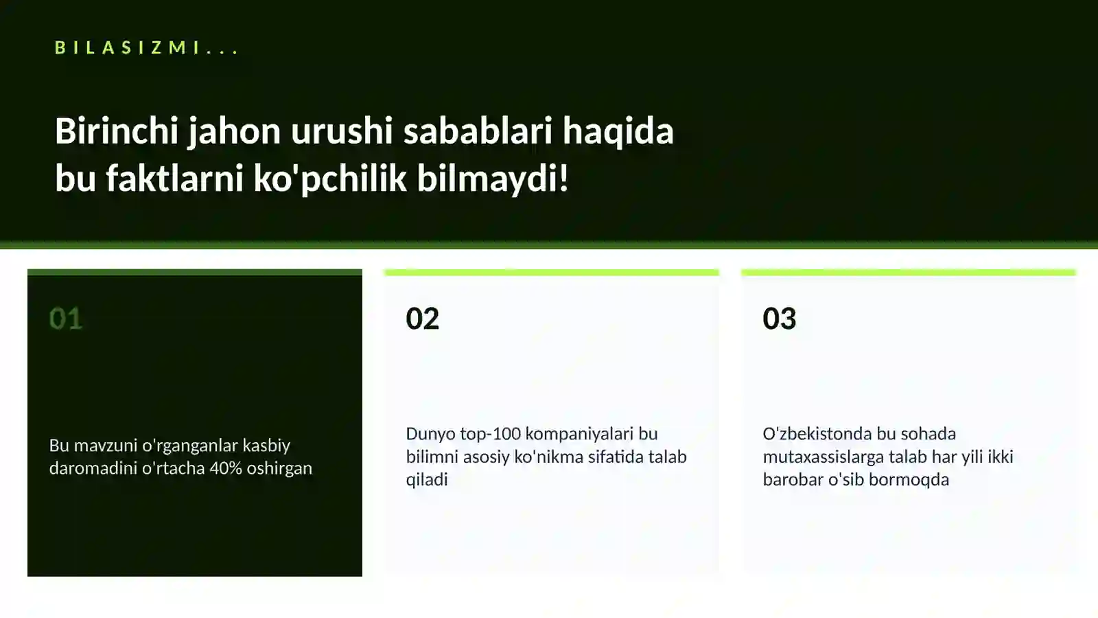 Birinchi jahon urushi sabablari 2