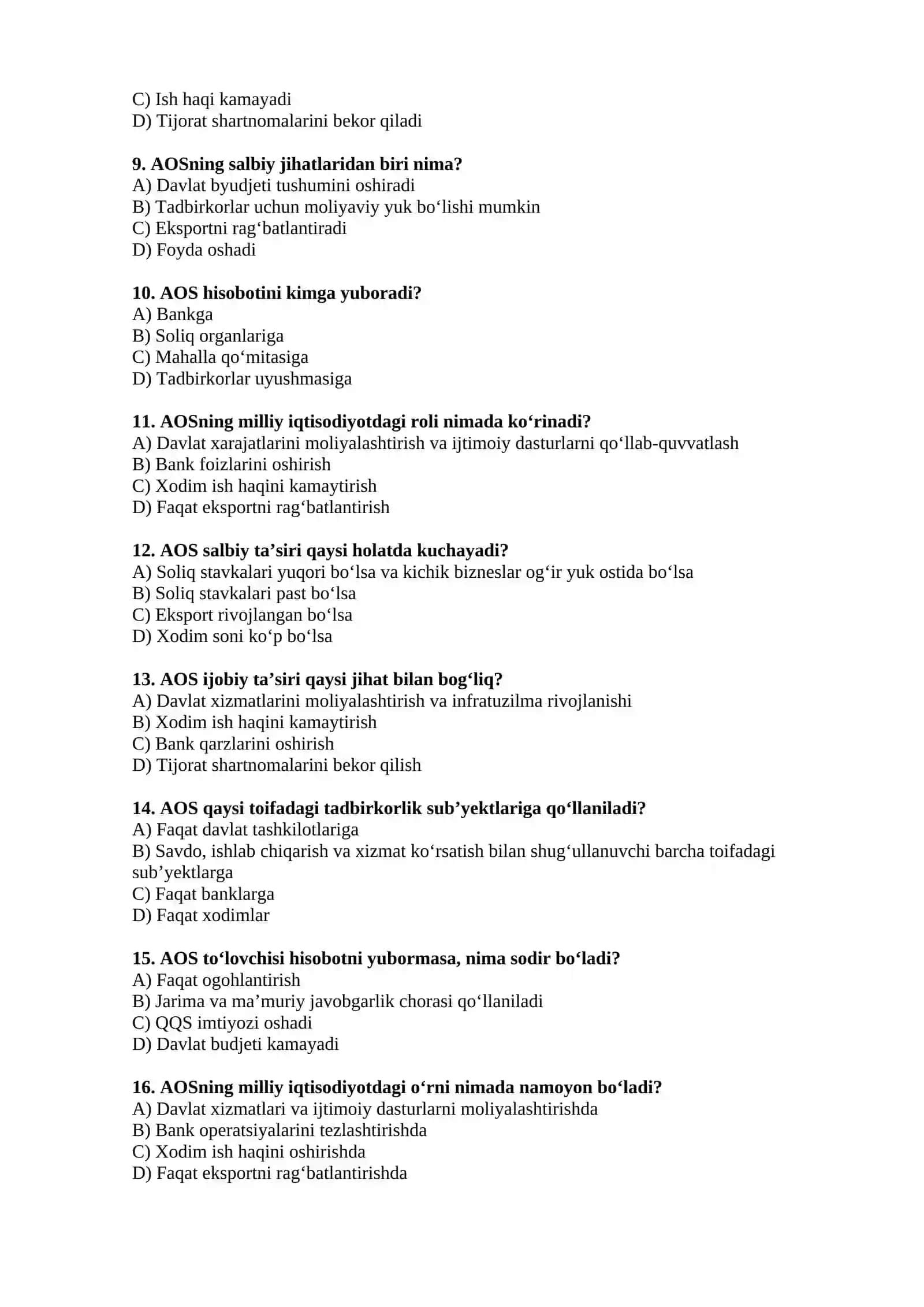 Aylanmadan olinadigan soliq to'lovchilar salmog'i 2
