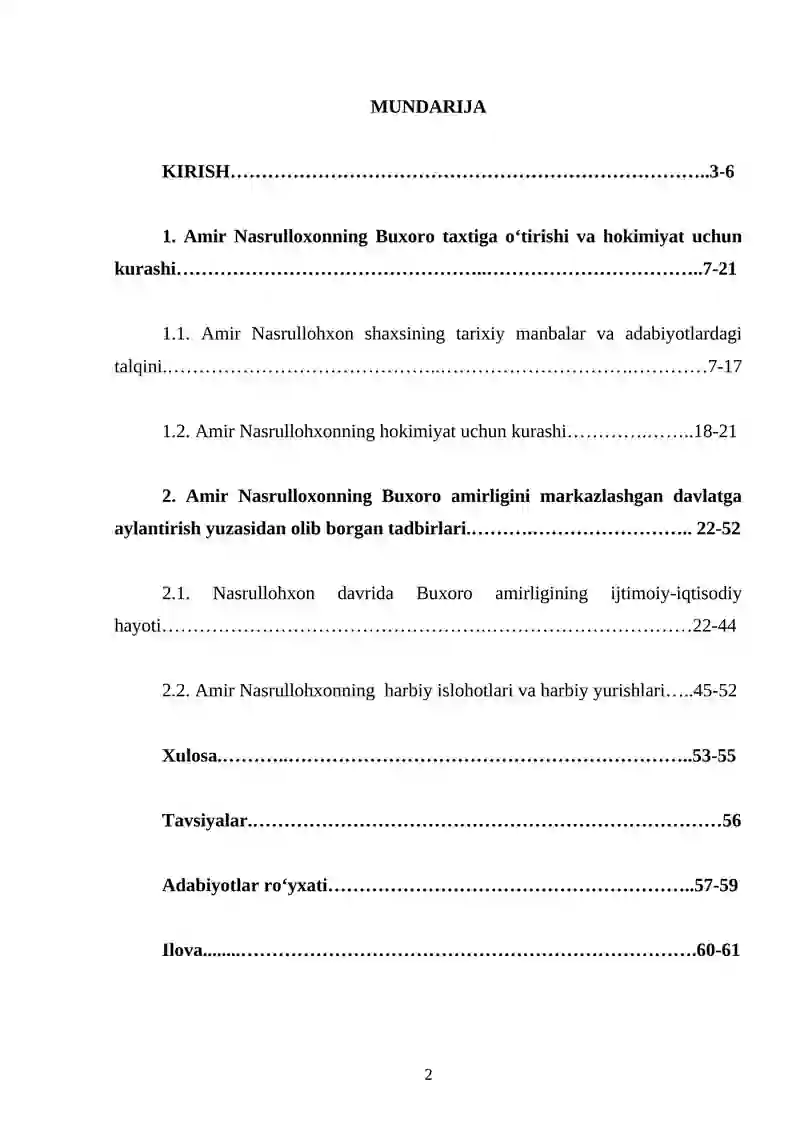 Buxoro amirligi tashqi siyosat masalalarining o'rganilishi 2