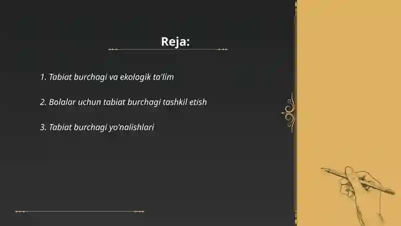 Tabiat burchagi 2