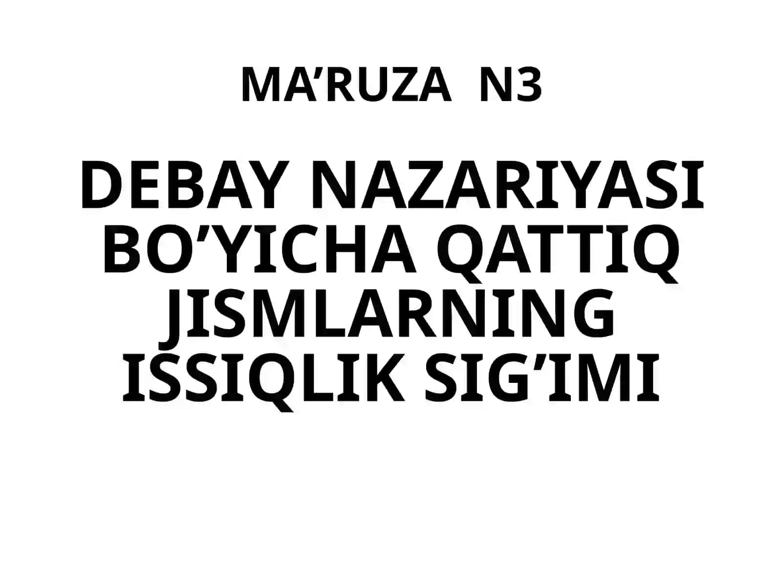 QATTIQ JISM FIZIKASI 2
