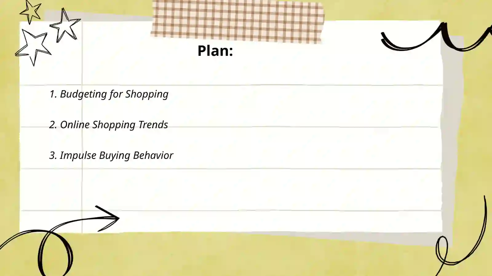 Budgeting for Shopping 2