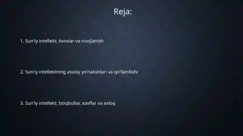 Suniy intelekt 2