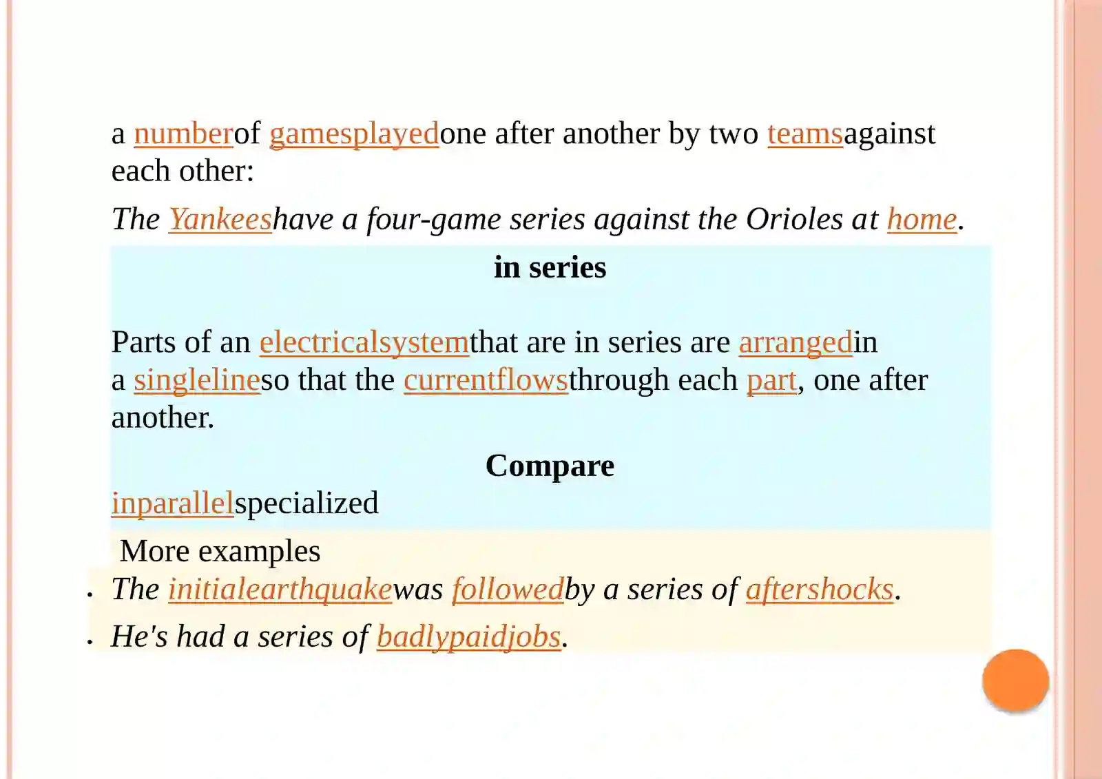 ENGLISH WORD SERIES 2
