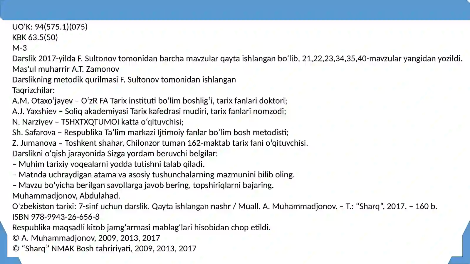 O‘zbekistontarixi(IVasrdanXVIasrgacha) 2