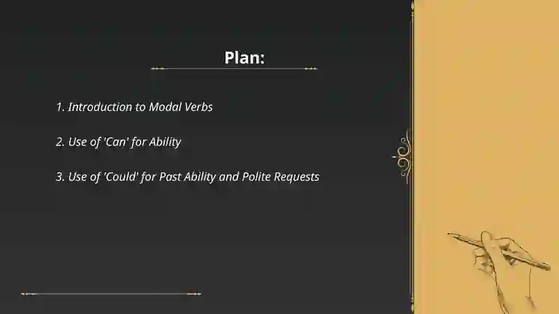 Introduction to Modal Verbs 2