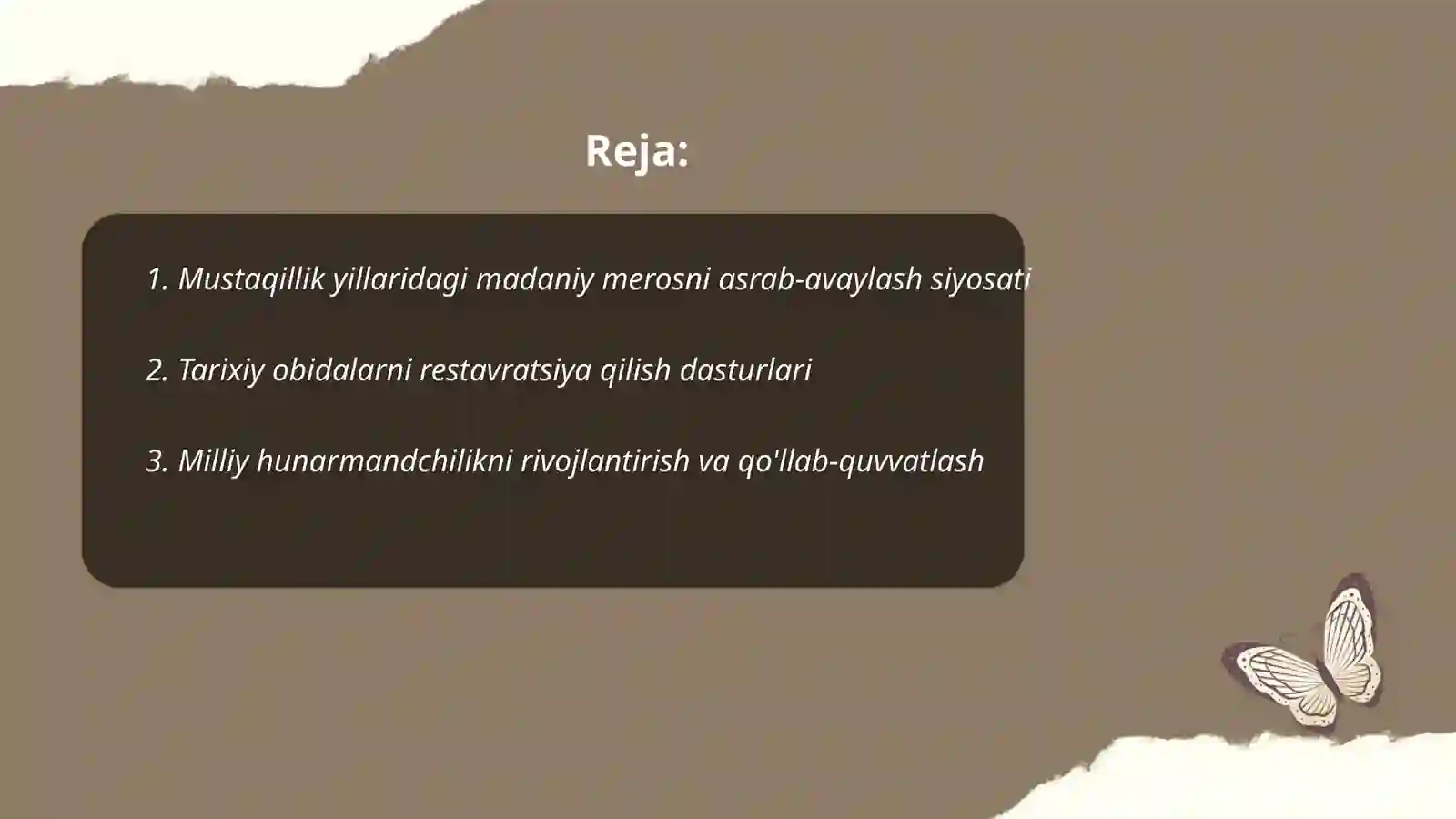 Oʻzbekistonda Mustaqillik Yillarida Ajdodlar Merosi va Milliy Qadriyatlarni Tiklash Borasidagi Davlat Siyosati 2
