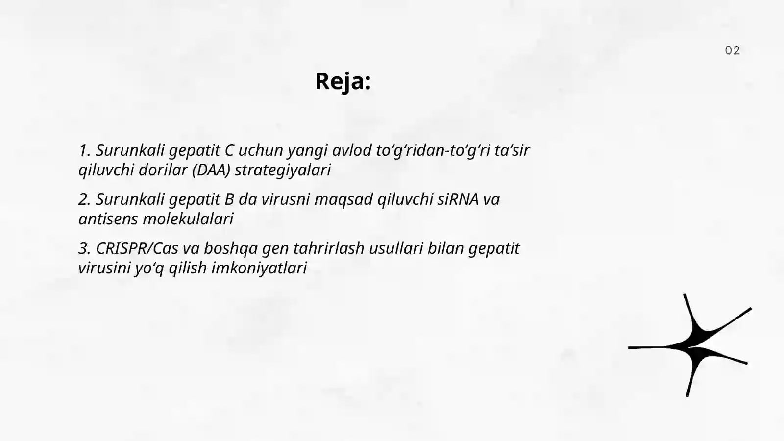 Surunkali gepatitning yangi davolash usullari 2