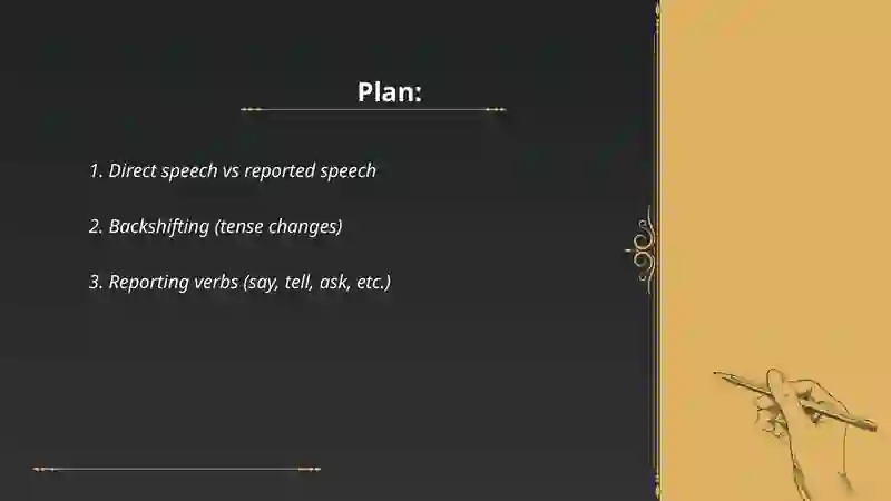Reported Speech 2