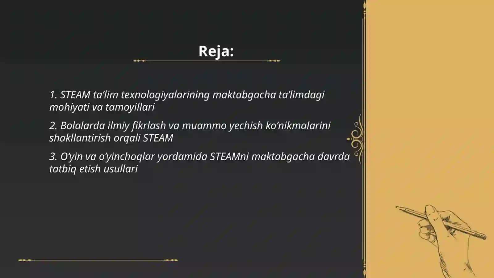 STEAM taʼlim texnologiyasidan foydalanishning mohiyati 2
