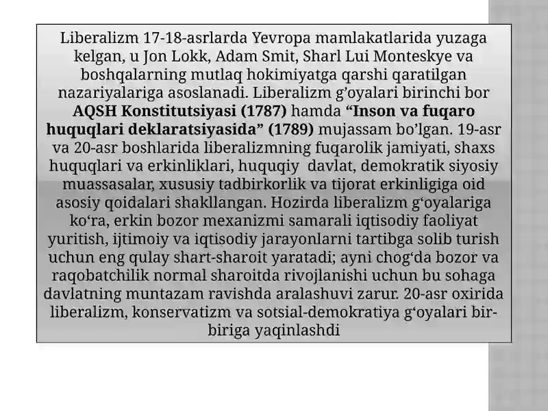 Liberalizm 2