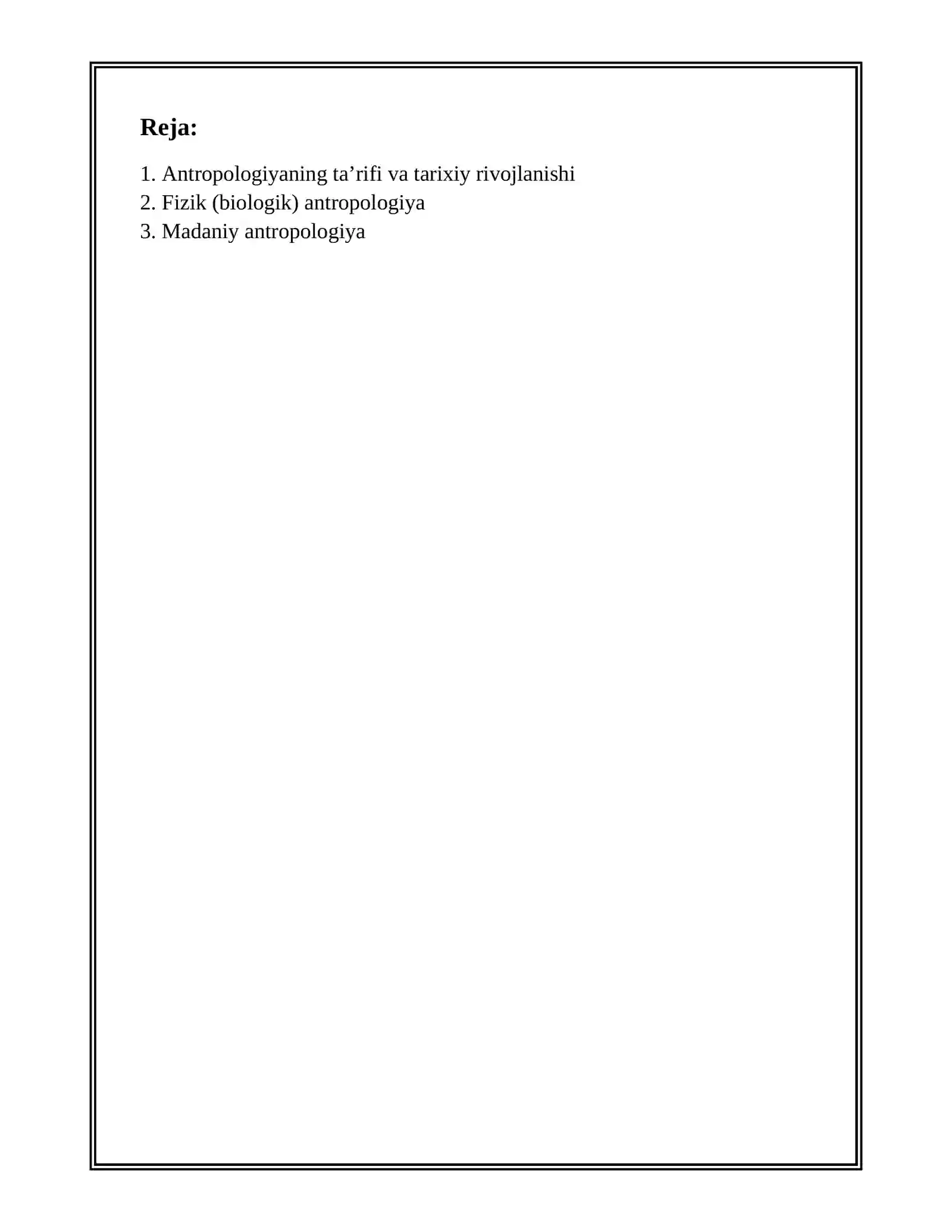 ANTROPOLOGIYA 2