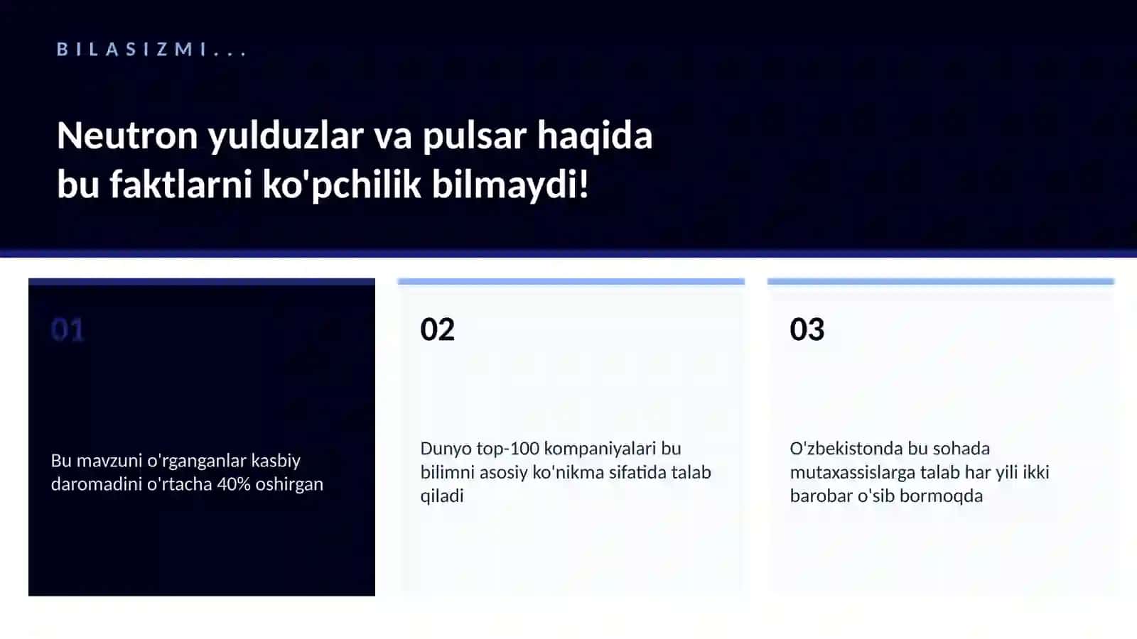 Neutron yulduzlar va pulsar 2