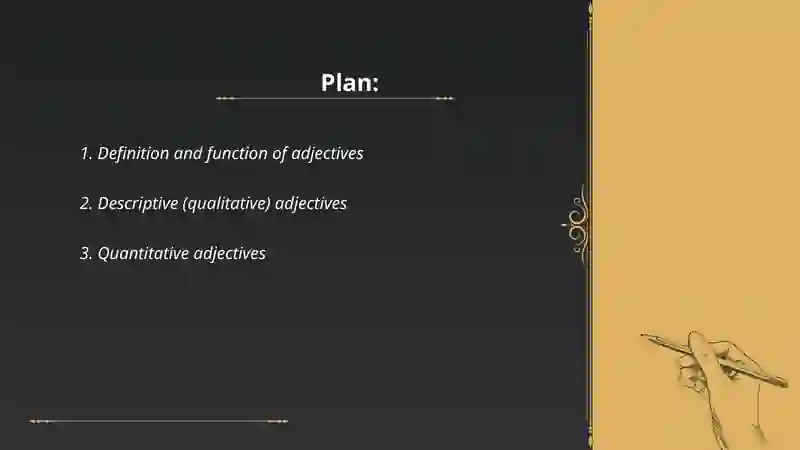 Adjectives 2