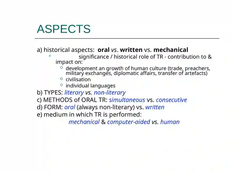 TYPES OF TRANSLATION 2